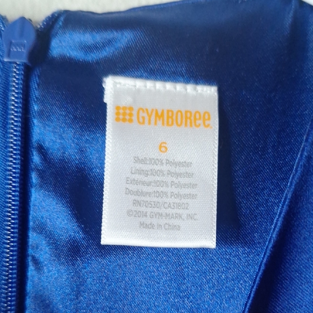 Gymboree Elegant Blue Kids Dress with Bow - Picture 2 of 4